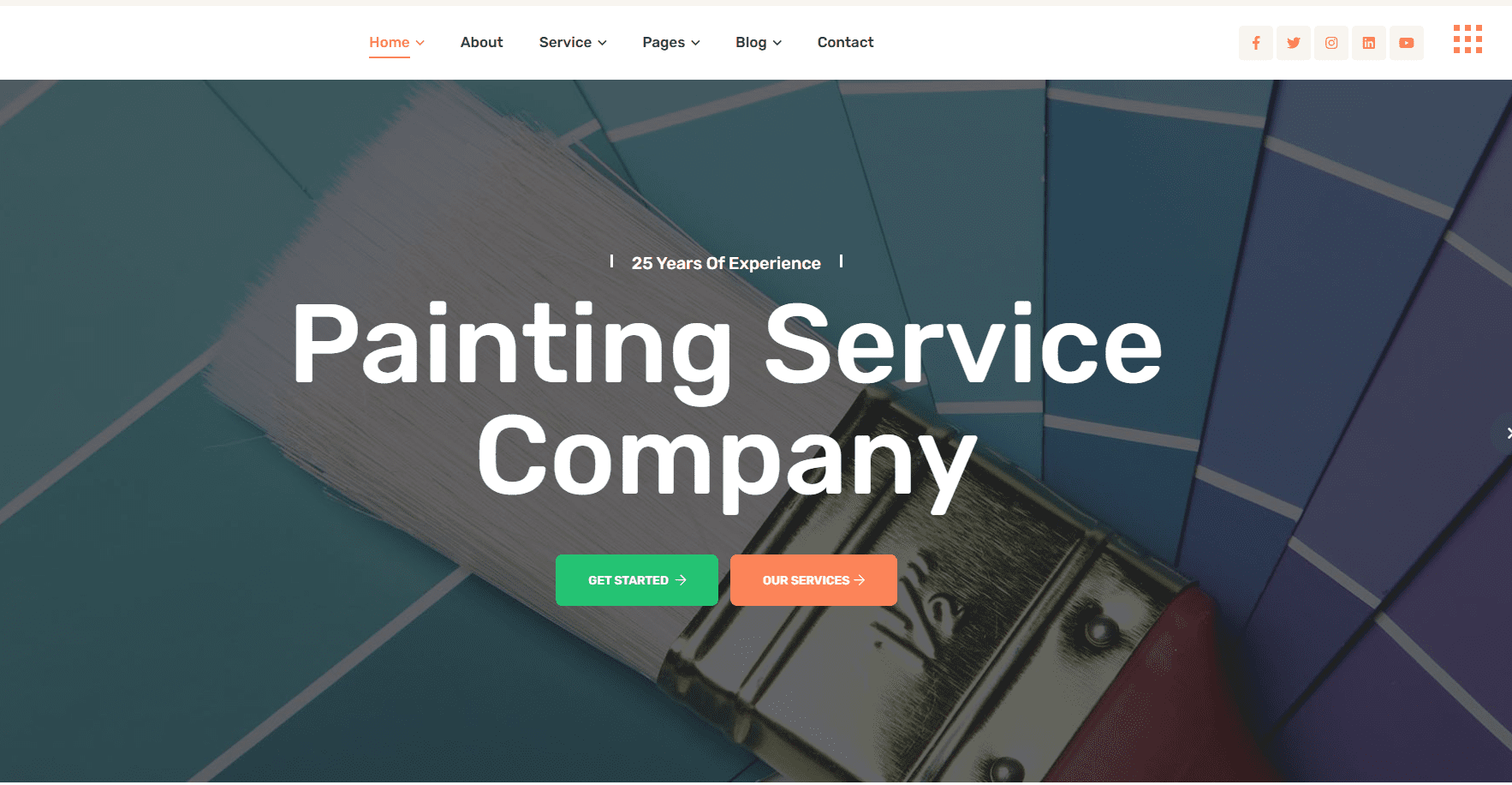 Web Development for Painting & Renovation Services